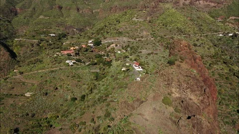 Small village in the mountains Video stock 100994428