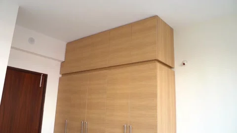 Small Wardrobe vertical panning Stock Footage 149939323
