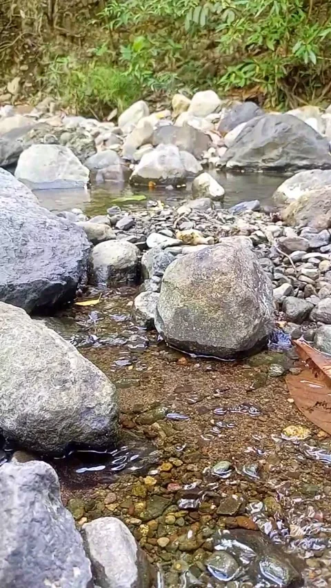 Small water flow 22 Stock Footage 207978443