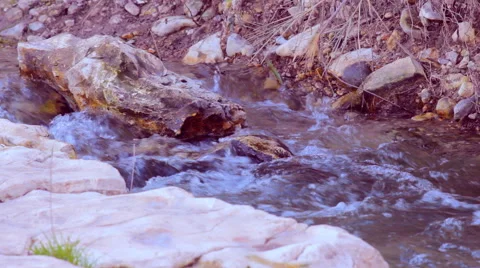 Small water stream 3 Stock Footage 46601470