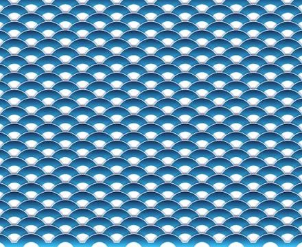 Small water waves Stock Illustration