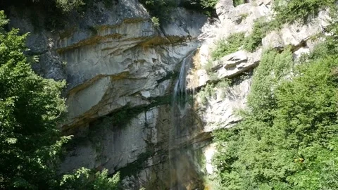 Small waterfall - Abruzzo Stock-Footage 136898698
