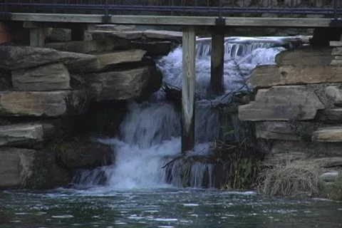 Small Waterfall 库存影片 110893