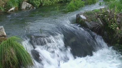 Small Waterfall Video stock 117450
