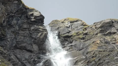 Small waterfall Stock Footage 8666324