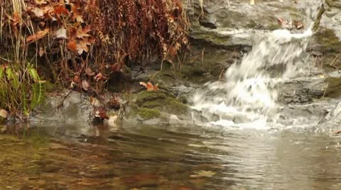 Small Waterfall Stock-Footage 10578162
