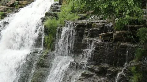 Small waterfall 動画素材 11112477