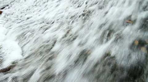 A small waterfall. Stock Footage 11230789