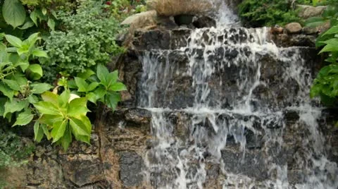 Small Waterfall Stock-Footage 12592513