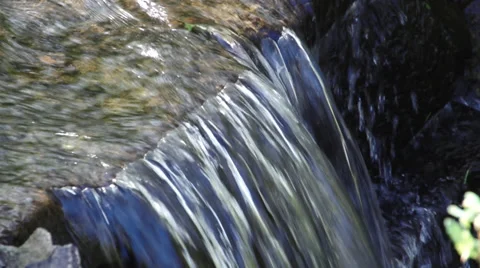 Small Waterfall Stock Footage 27234443