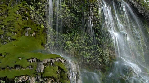 Small waterfall Stock Footage 35531352