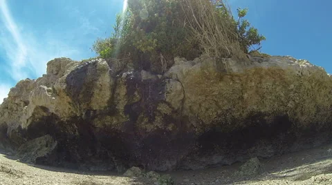 Small waterfall Stock Footage 42493229