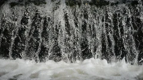 Small waterfall Stock Footage 67969355