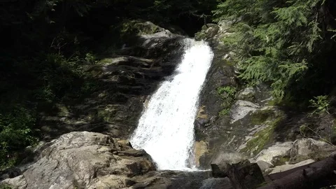 Small Waterfall Video stock 76578459