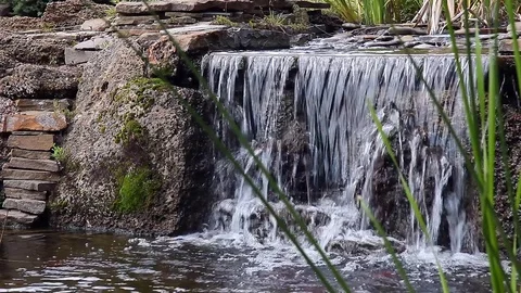 Small waterfall  Stock Footage 78152073