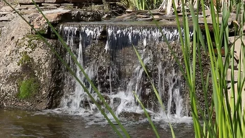 Small waterfall  Stock Footage 78152232