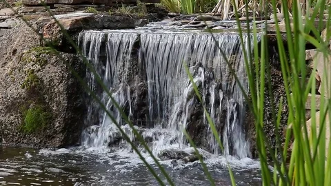 Small waterfall  Stock Footage 78152289