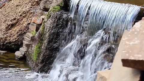 Small waterfall  Stock Footage 78156218