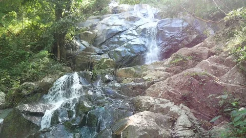 Small Waterfall Stock Footage 83372435