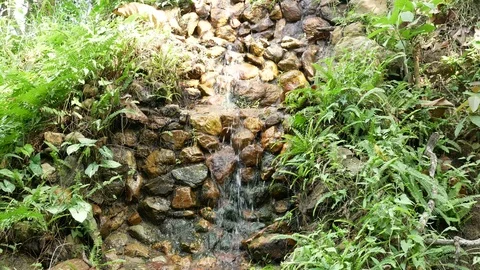 Small Waterfall Stock Footage 84050790
