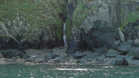 Small waterfall Stock Footage 88341705