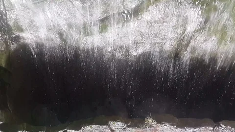 Small waterfall Stock Footage 88700772