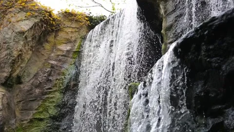 Small waterfall Stock Footage 90229485