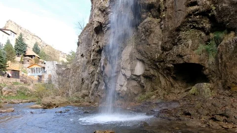 Small waterfall Video stock 95711391