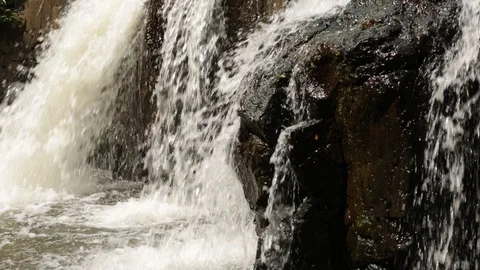 Small Waterfall Stock Footage 104828746