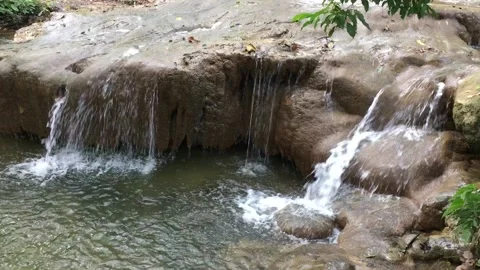 	Small waterfall Stock Footage 134849273