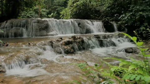 Small waterfall Stock Footage 154974584
