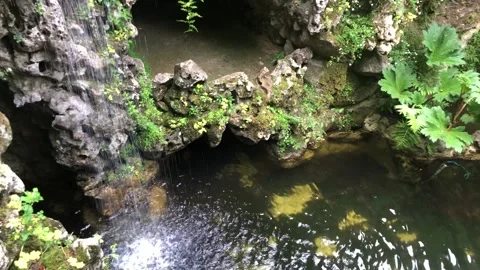 Small waterfall Stock Footage 155535583