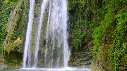 Small waterfall Stock Footage 155577838