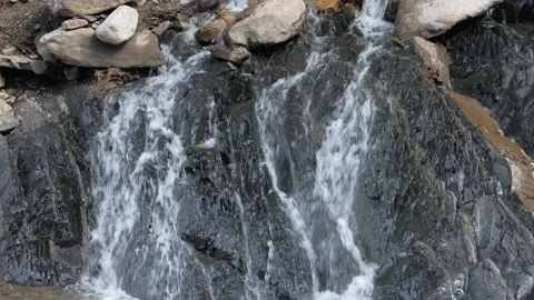 Small waterfall Stock Footage 158232598