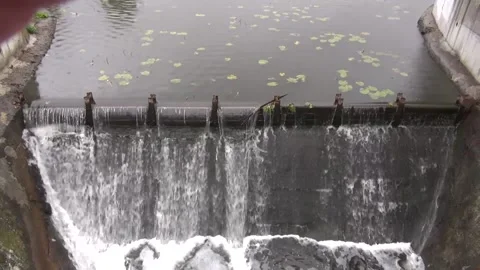 Small waterfall Stock Footage 161734037