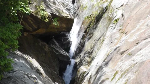 Small Waterfall Stock Footage 213984267