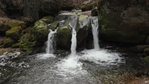Small Waterfall Stock Footage 220875254