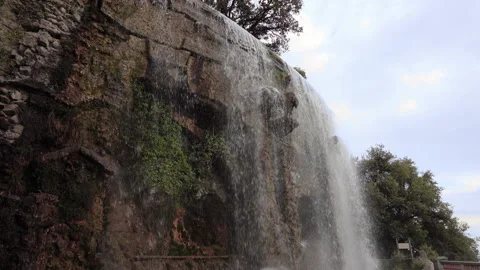 Small Waterfall Stock Footage 220875300