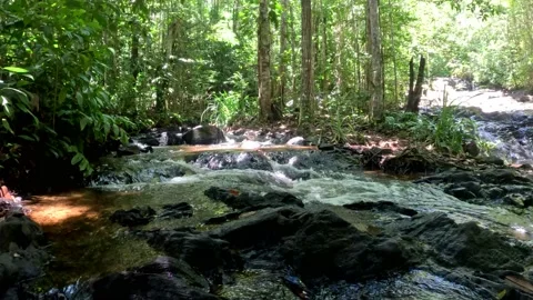 Small waterfall Stock Footage 234064205