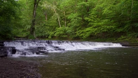 Small waterfall Stock Footage 241174622