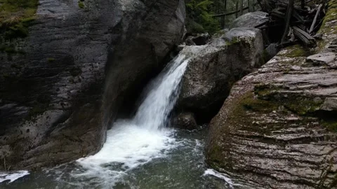 Small Waterfall Stock Footage 316973704