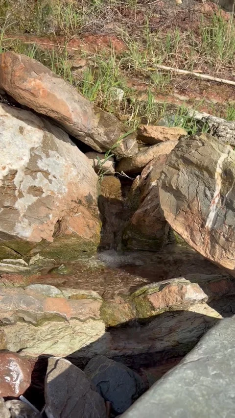 Small waterfall Stock Footage 328869419