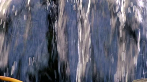 Small waterfall in the forest Video stock 147646152