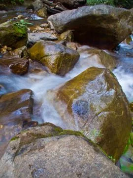 Small waterfall Stock Photos