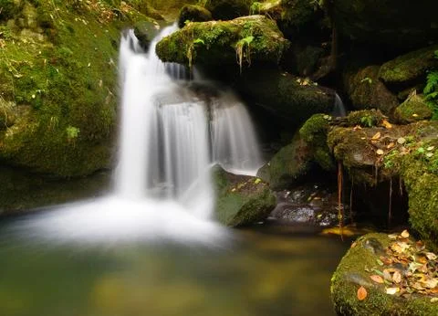 Small waterfall Stock Photos