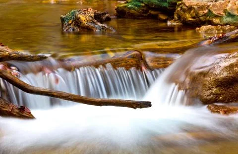 Small waterfall Foto stock