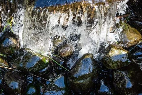 Small waterfall Stock Photos