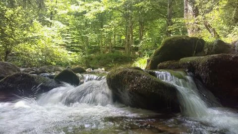 Small waterfall 写真素材
