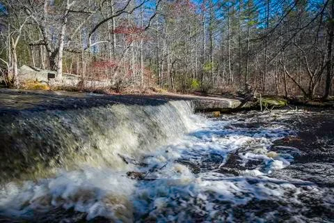 Small waterfall Stock Photos