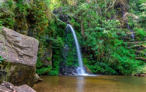 Small waterfall Stock Photos